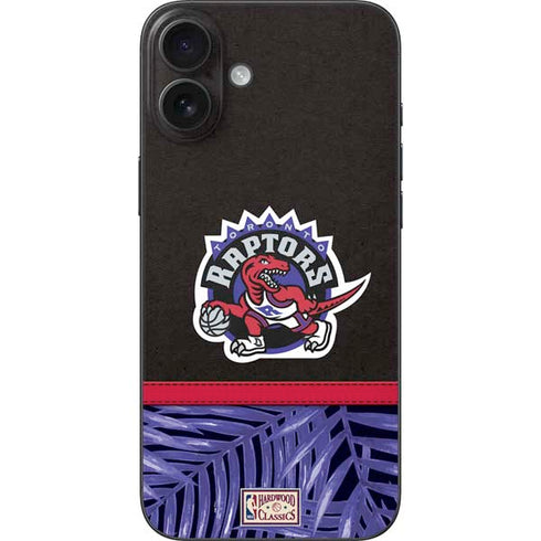 NBA Toronto Raptors Retro Palms iPhone 16 Plus Skin